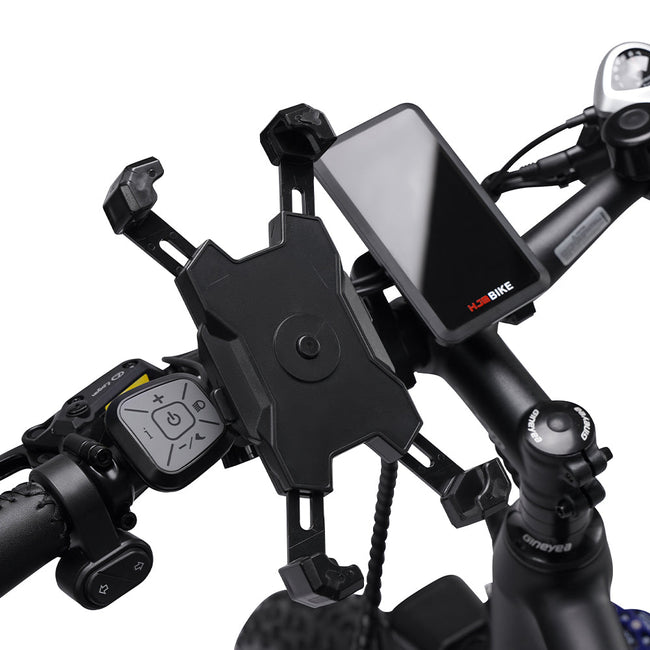 Adjustable eBike Phone Mount Hover Image